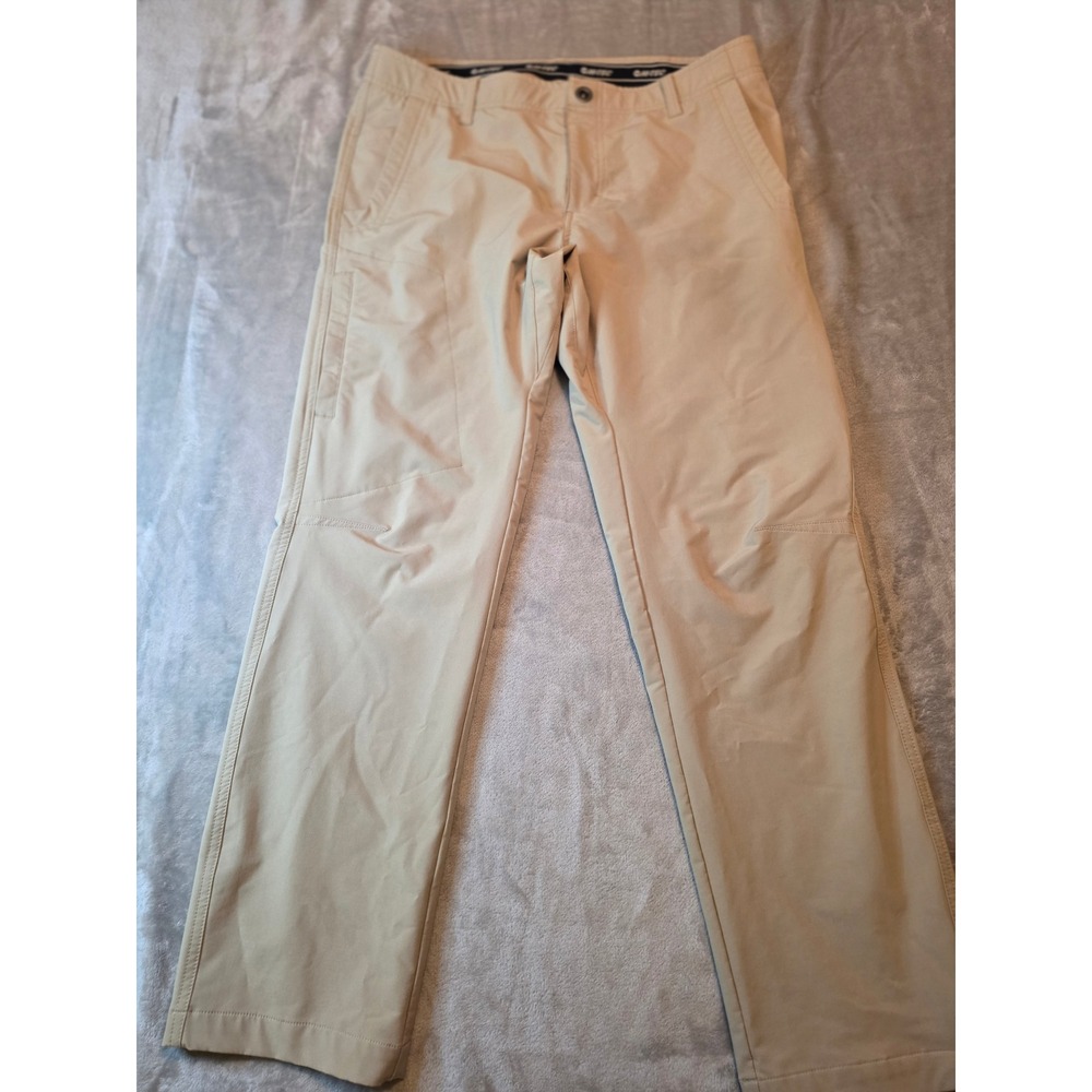 Hi-Tec Hiking Pants Mens 32x30 Khaki Excellent Outdoor Performance Trousers